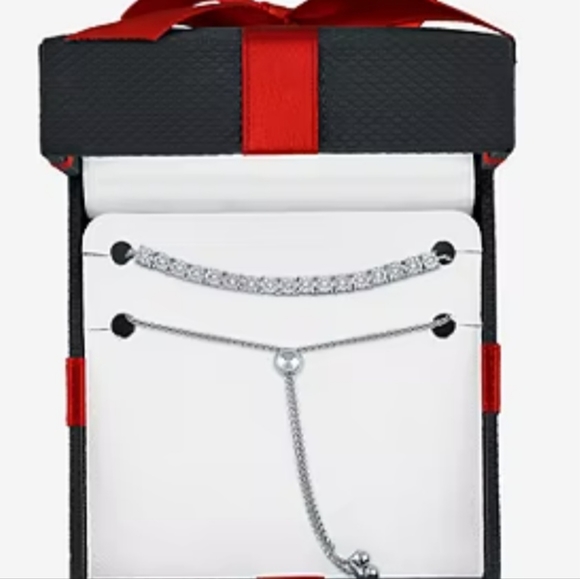 Diamond Bracelet in Sterling Silver - Picture 5 of 5